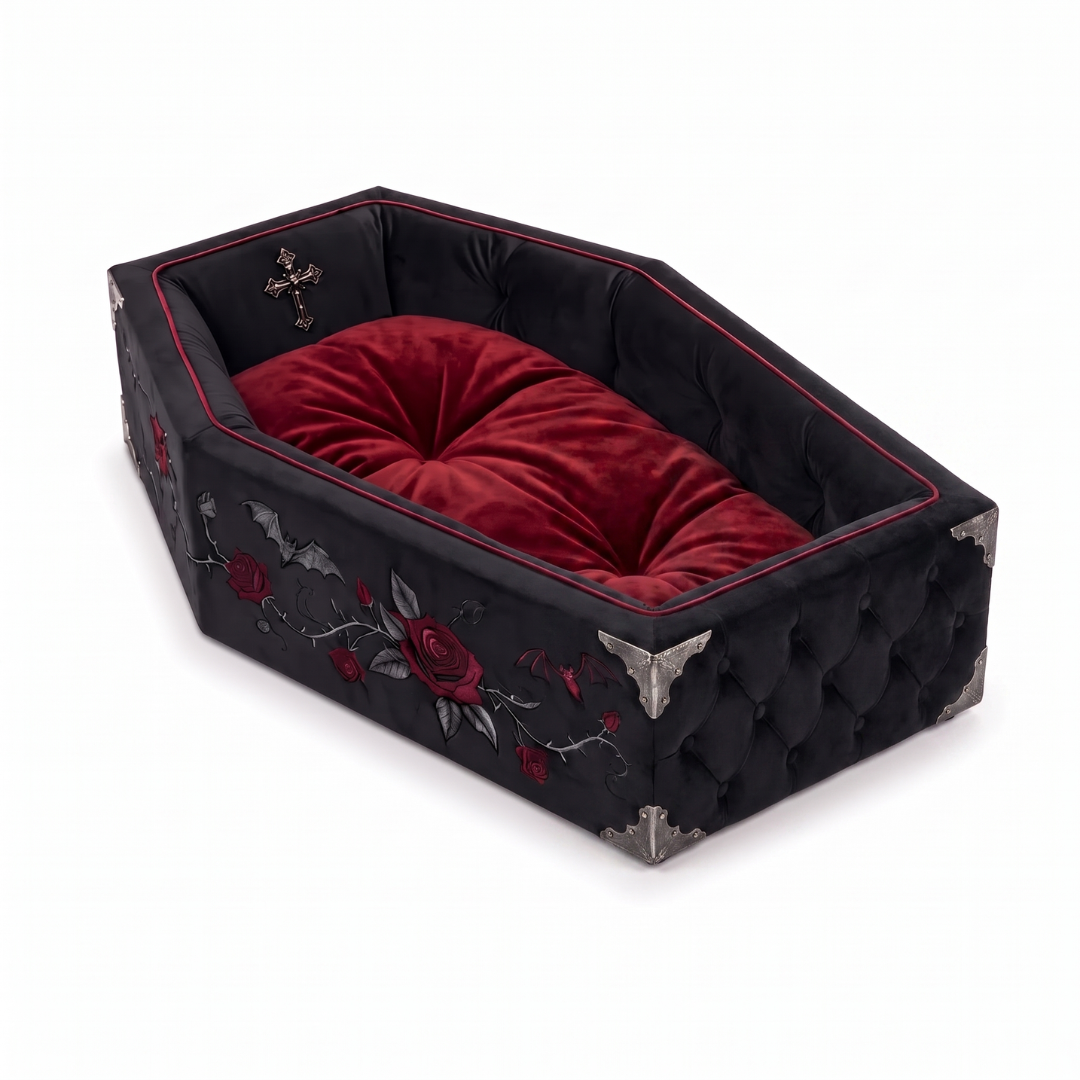 GrimWhiskers™ Cat Bed