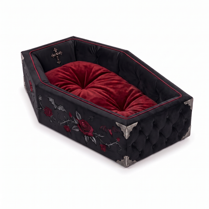 GrimWhiskers™ Cat Bed